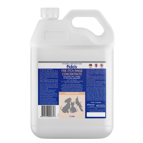 Fidos 5Lt Pyrethrin Flea Rinse Concentrate